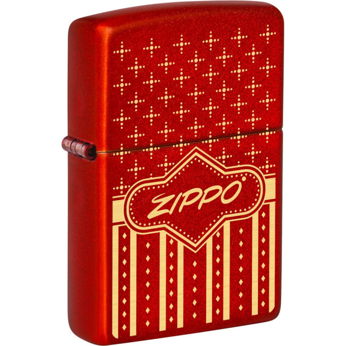 Зажигалка Zippo Metallic Red, арт. 48785